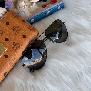 NEW Authentic MCM 60mm Aviator Sunglasses